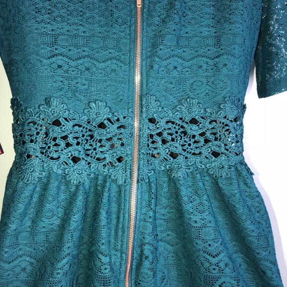 Xhilaration teal dress size medium - Picture 3 of 7